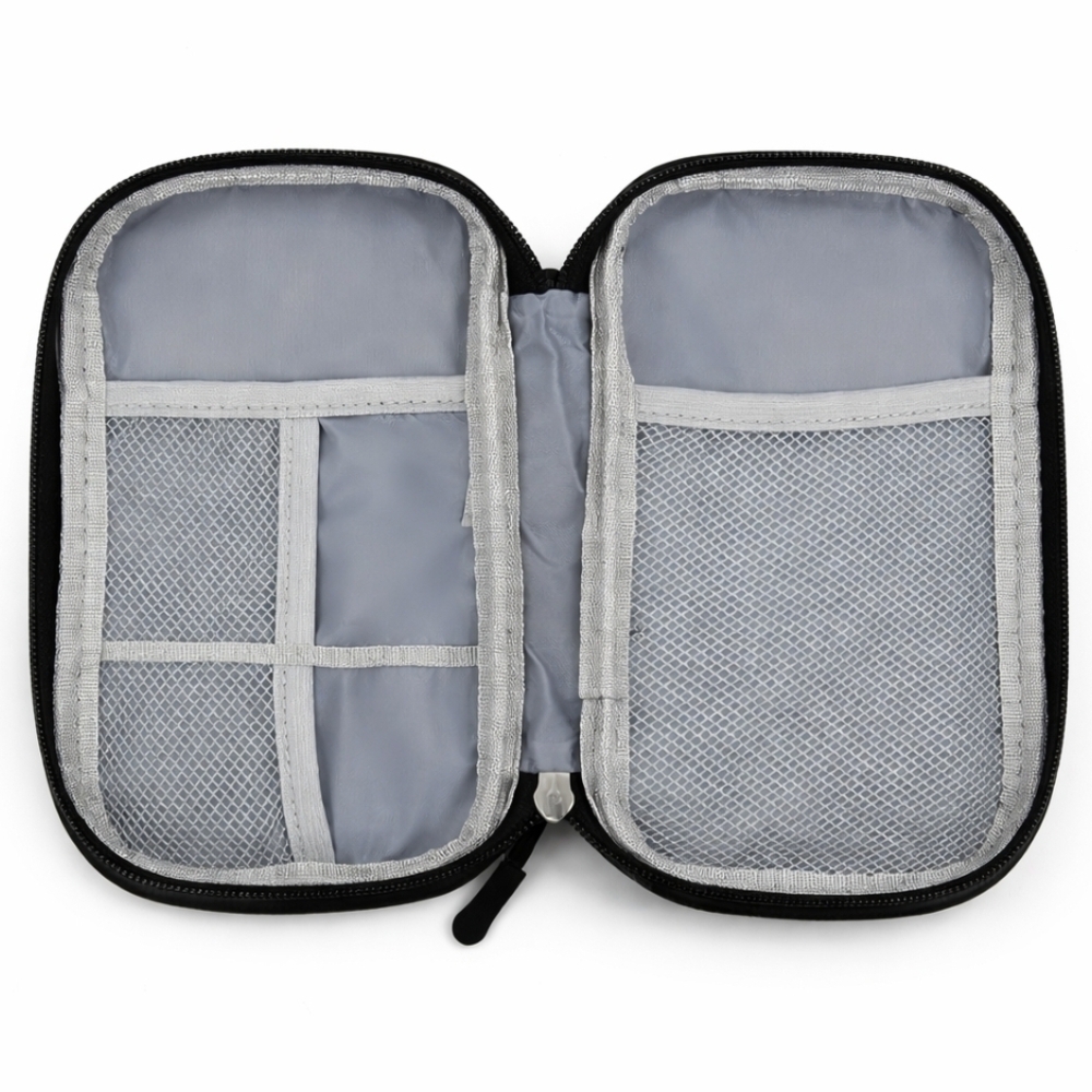 Electronics Organizer Cable Organizer Travel Tech Accessory Storage Pouch - Picture 3 of 5
